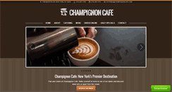 Desktop Screenshot of champignoncafe.com