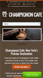Mobile Screenshot of champignoncafe.com